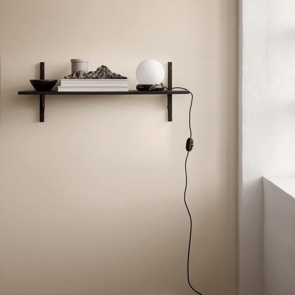 Ferm Living Sector Shelf Single Wide Black Black - Image 2