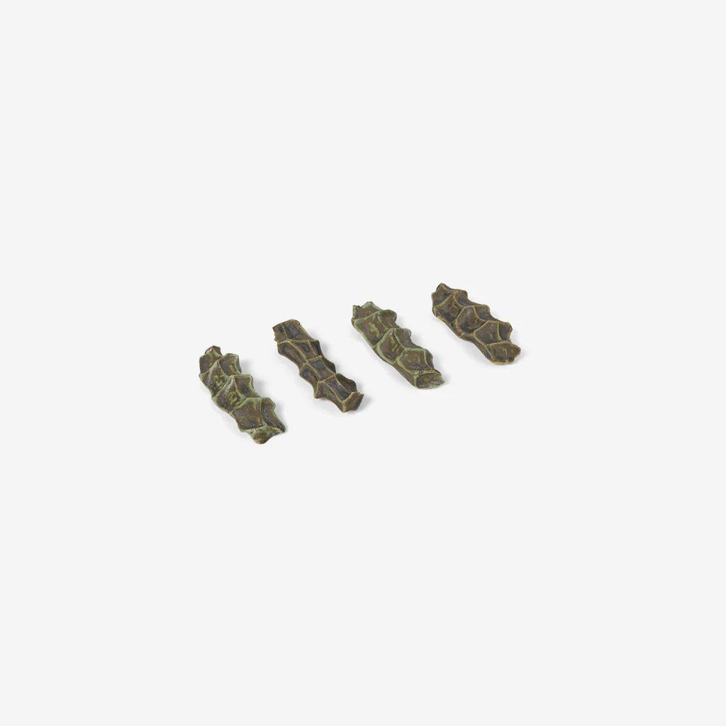 Ferm Living Serre Cutlery Rest Set Moss Green