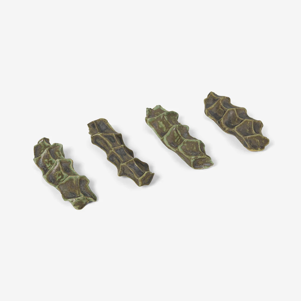 Ferm Living Serre Cutlery Rest Set Moss Green - Image 4