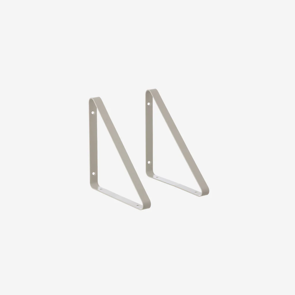 Ferm Living Shelf Hangers Brackets Light Grey