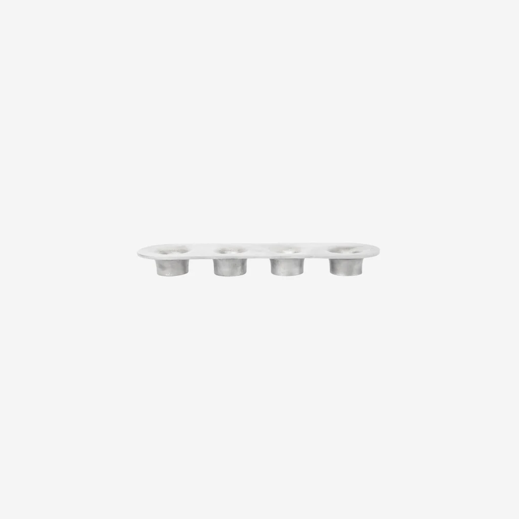 Ferm Living Soothe 4 Candle Holder Aluminium
