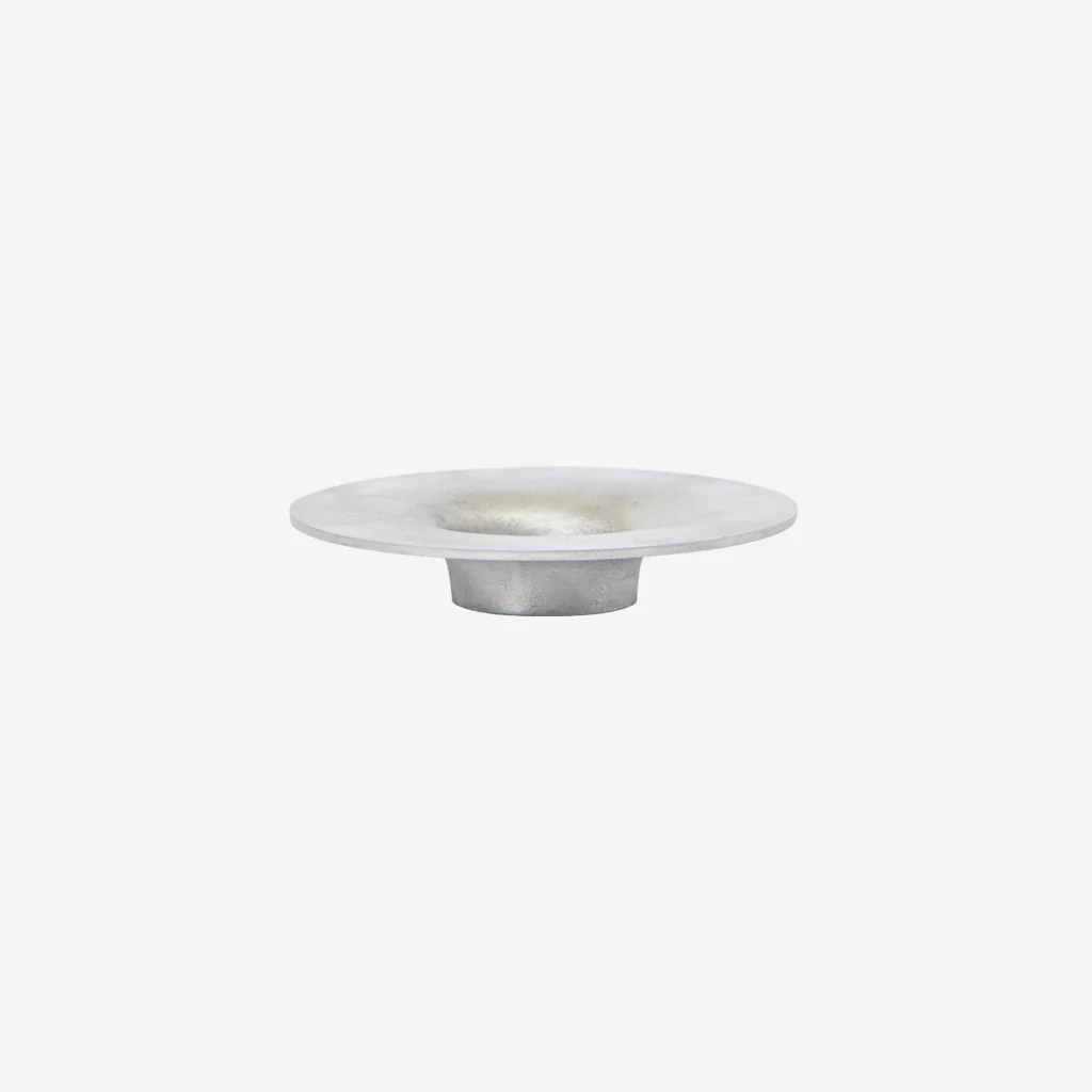 Ferm Living Soothe Block Candle Holder Aluminium