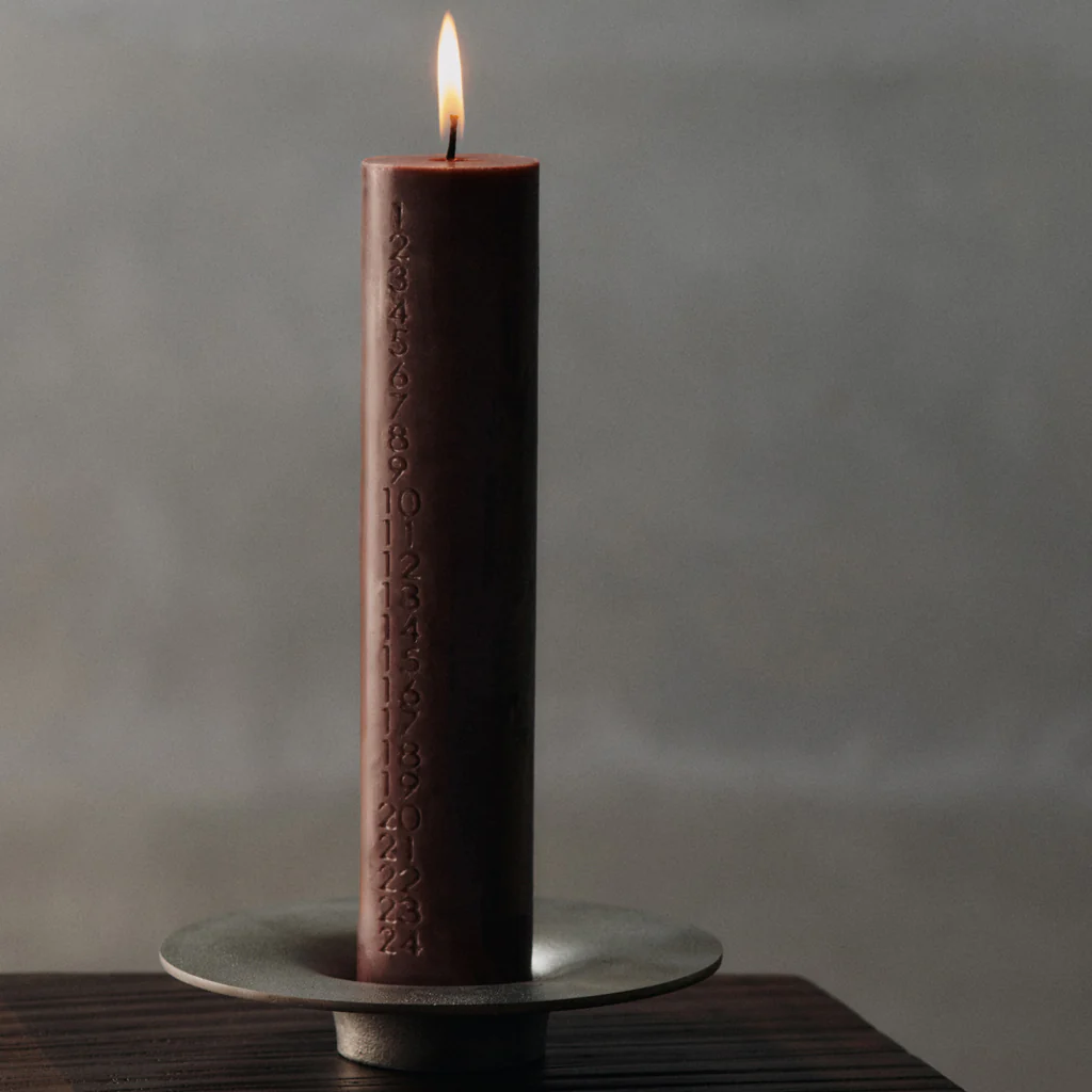 Ferm Living Soothe Block Candle Holder Aluminium - Image 3