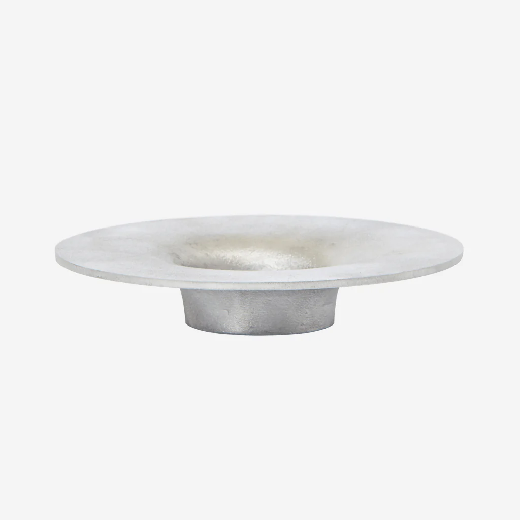 Ferm Living Soothe Block Candle Holder Aluminium - Image 4