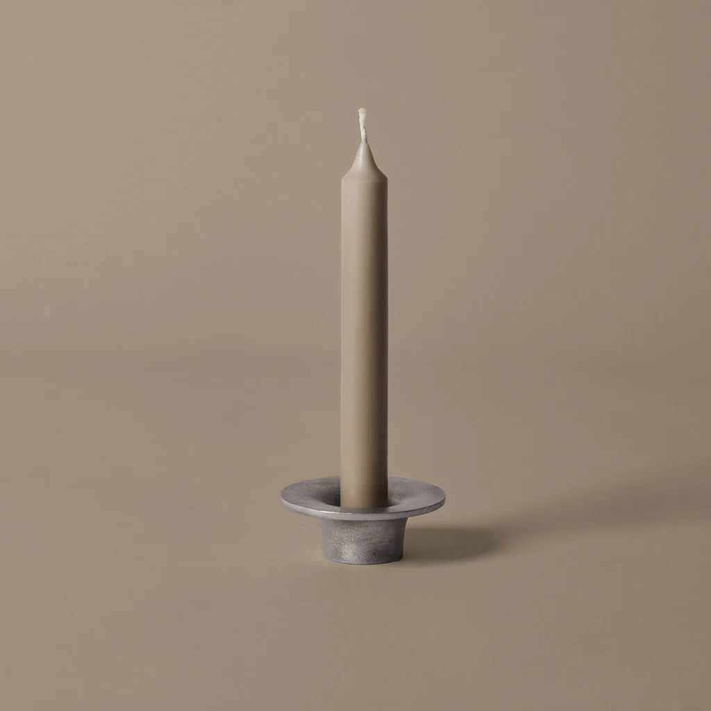 Ferm Living Soothe Candle Holder Aluminium - Image 2
