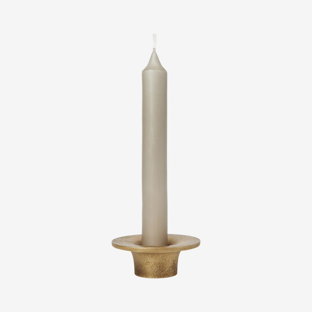 Ferm Living Soothe Candle Holder Brass - Image 2