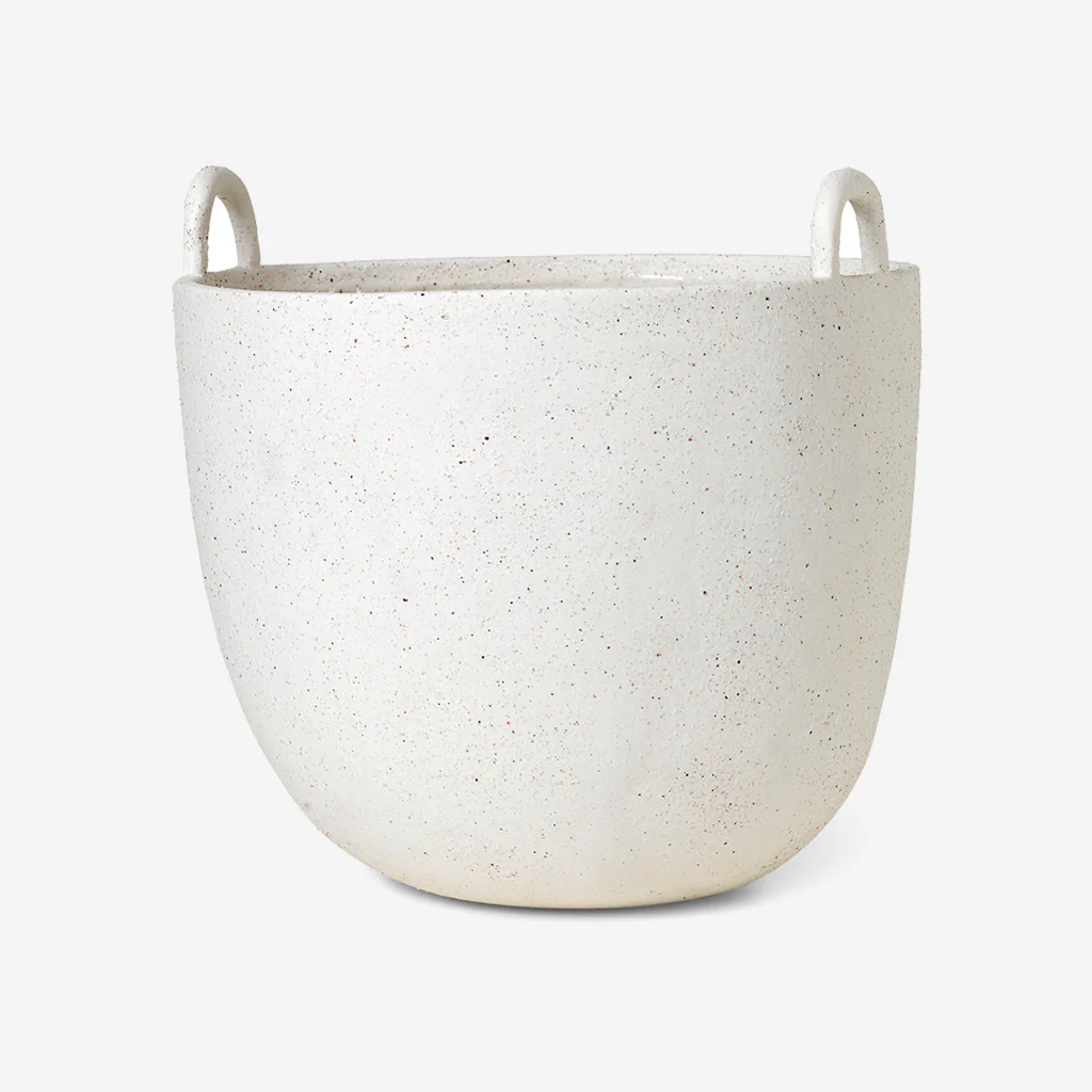 Ferm Living Speckle Pot Large Off White - Image 3
