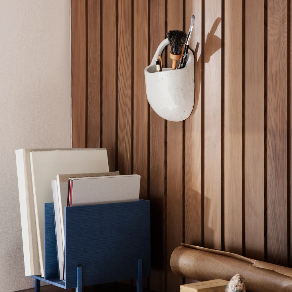 Ferm Living Speckle Wall Pocket Off White - Image 2