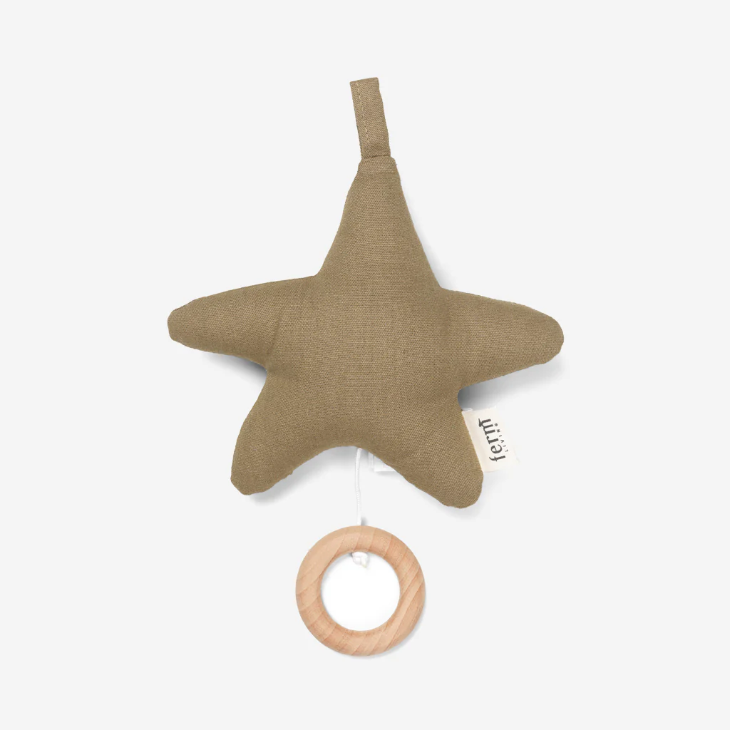 Ferm Living Star Music Mobile Olive - Image 3