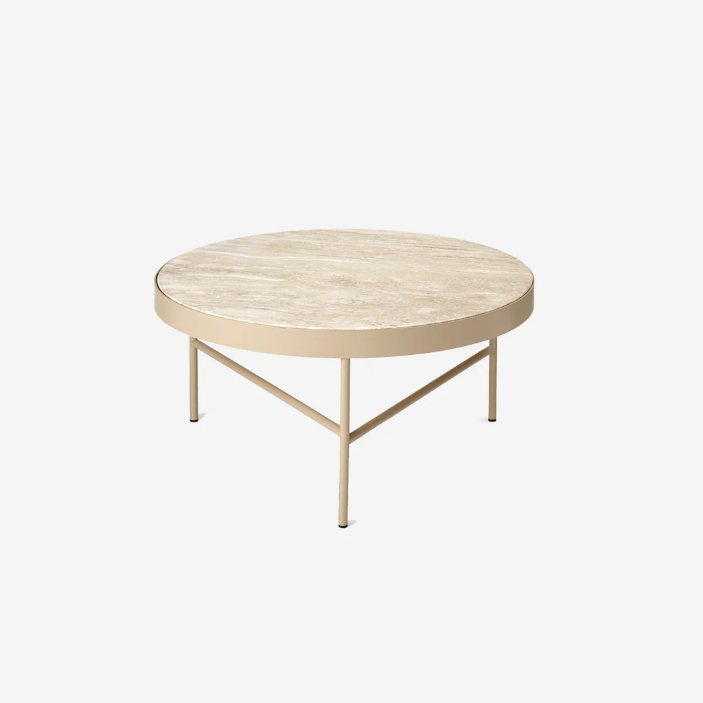 Ferm Living Travertine Coffee Table Cashmere