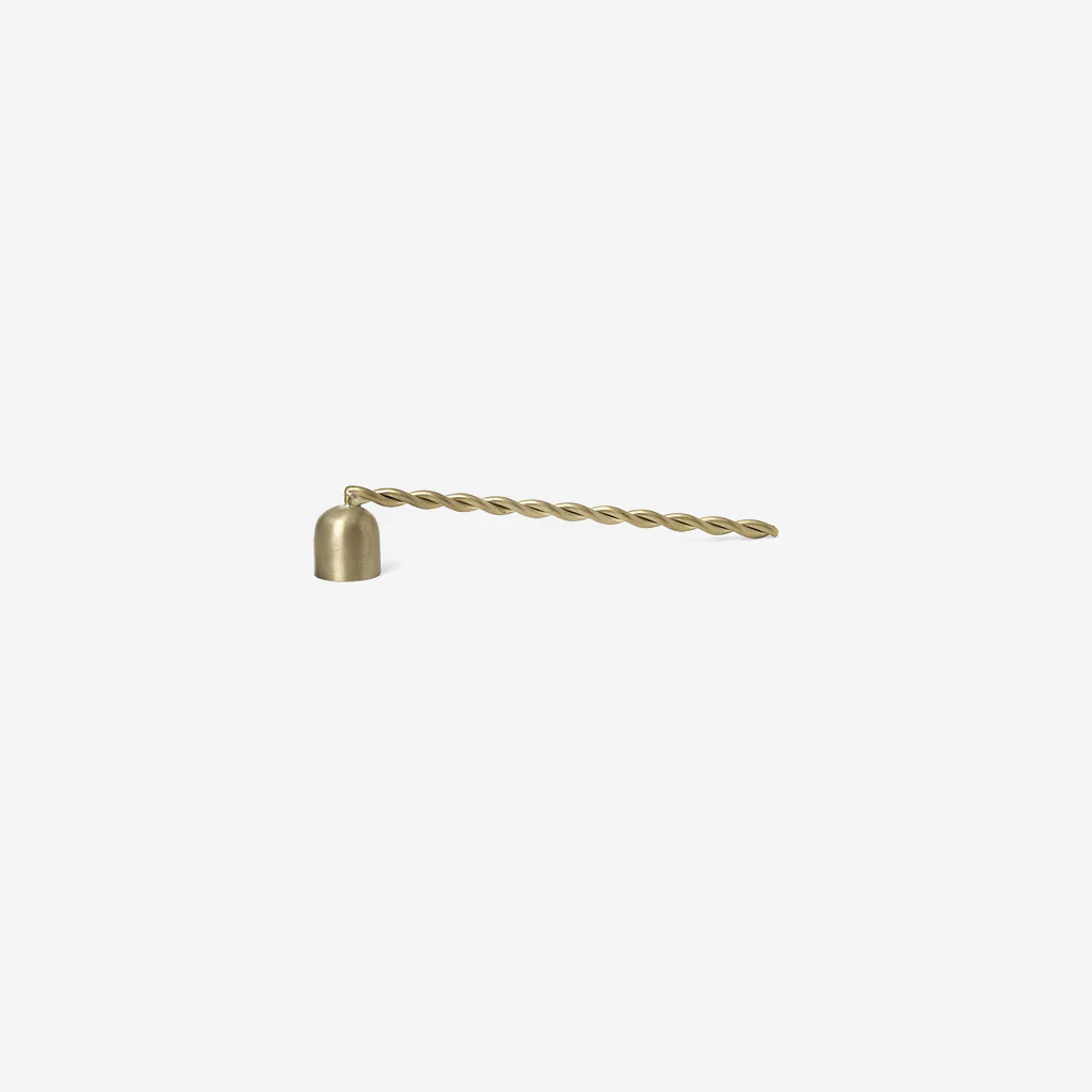 Ferm Living Twist Candle Snuffer Brass