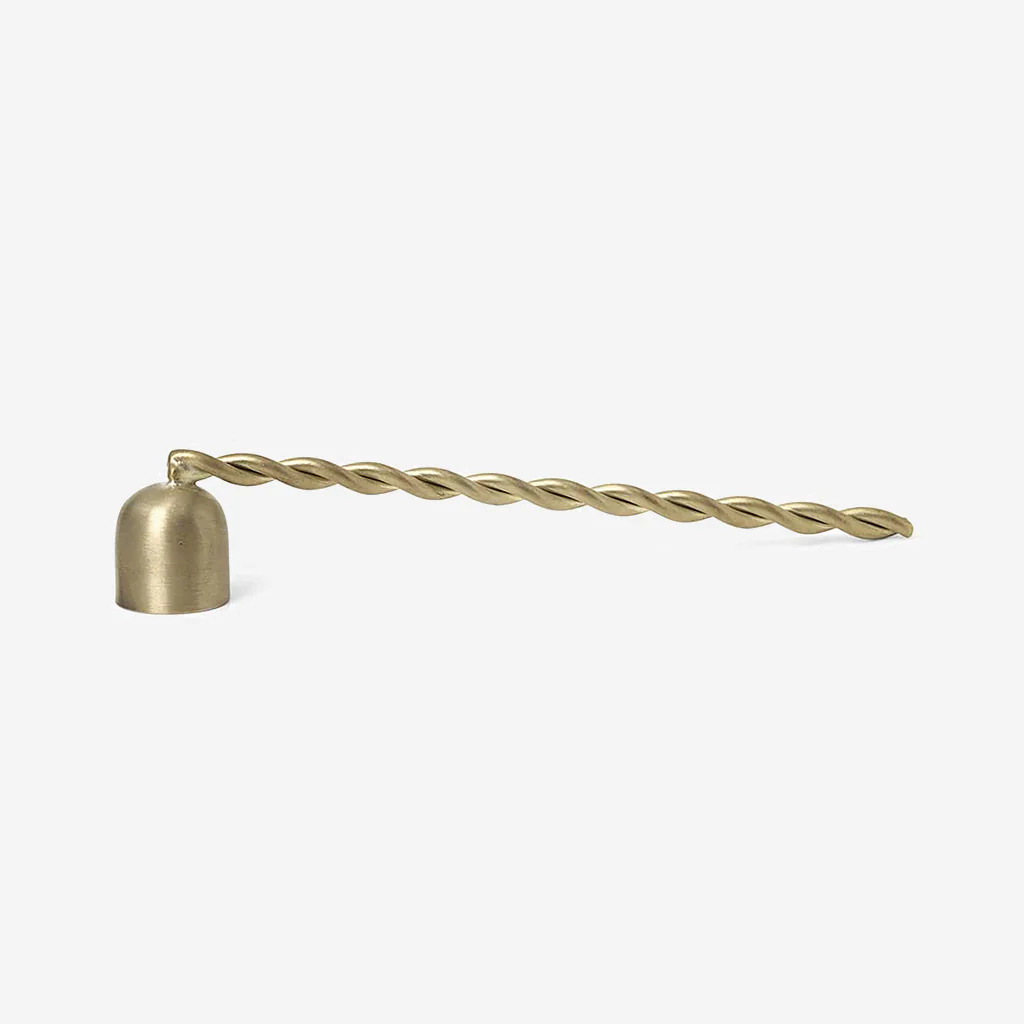 Ferm Living Twist Candle Snuffer Brass - Image 3