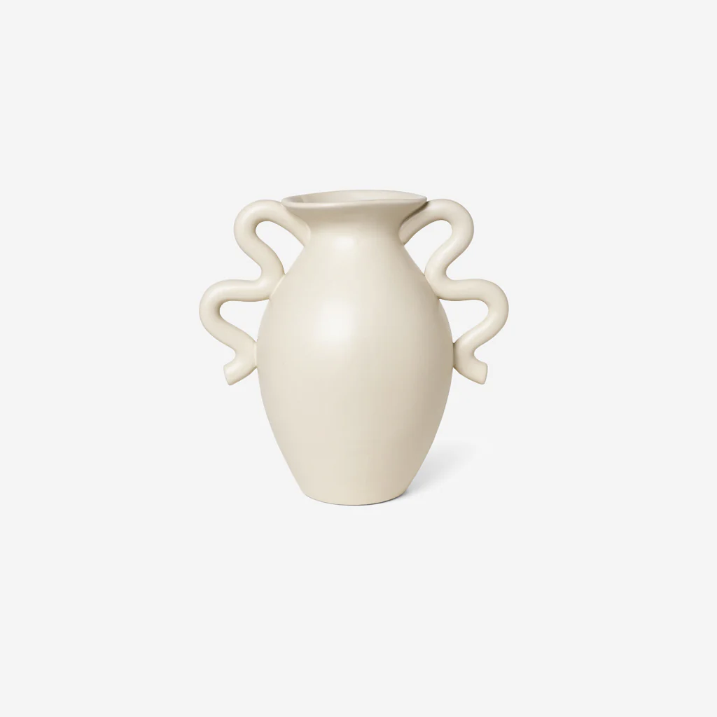 Ferm Living Verso Table Vase Cream