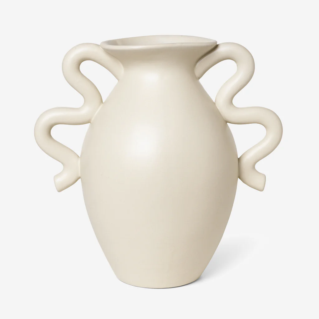 Ferm Living Verso Table Vase Cream - Image 3