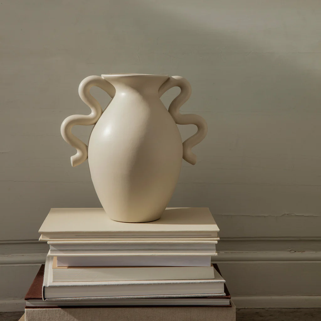 Ferm Living Verso Table Vase Cream - Image 4