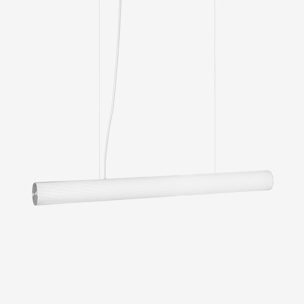 Ferm Living Vuelta Pendant 100cm White/Stainless Steel - Image 3
