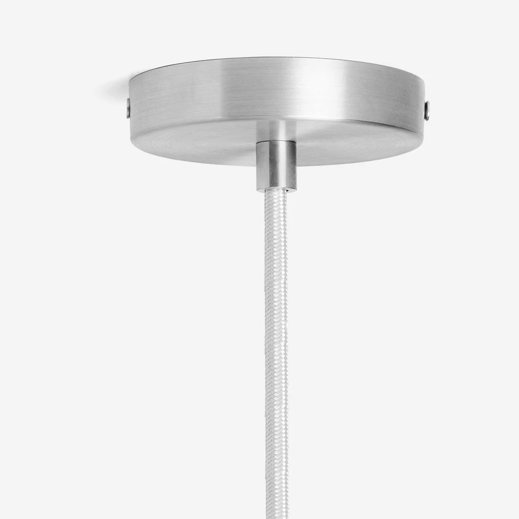 Ferm Living Vuelta Pendant 100cm White/Stainless Steel - Image 6