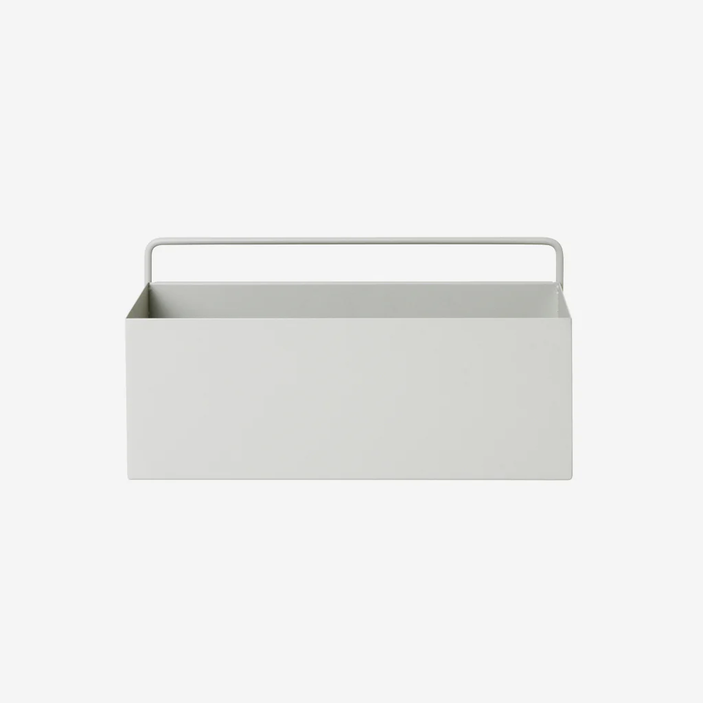 Ferm Living Wall Box Rectangle Light Grey - Image 3