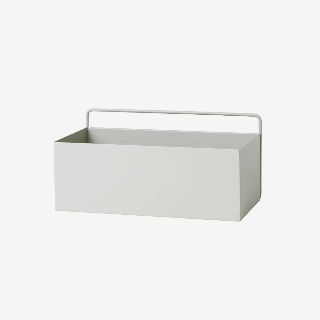 Ferm Living Wall Box Rectangle Light Grey - Image 4