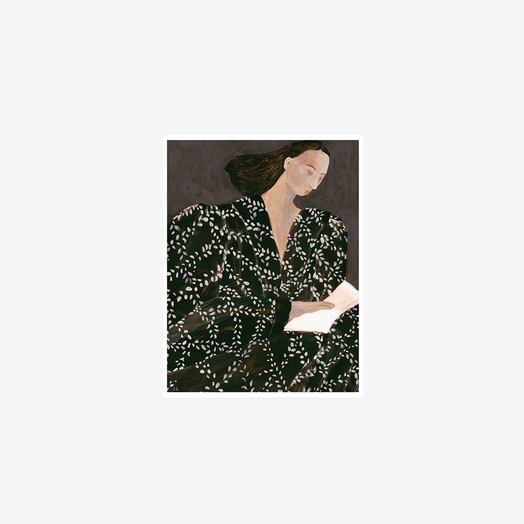 Fine Little Day Reading Print 50x40cm
