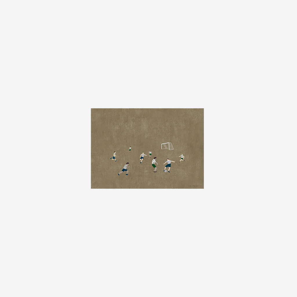 Fine Little Day Soccer Print 40x50cm
