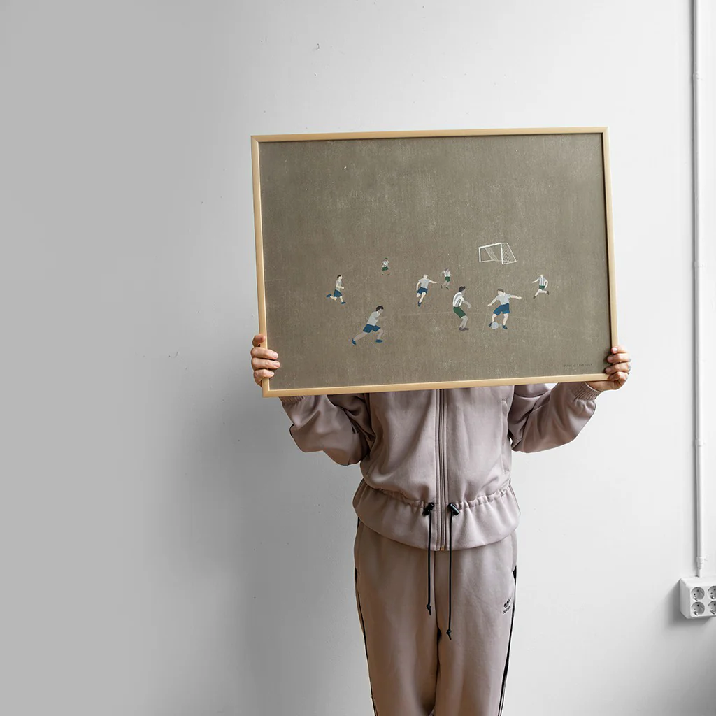 Fine Little Day Soccer Print 40x50cm - Image 3