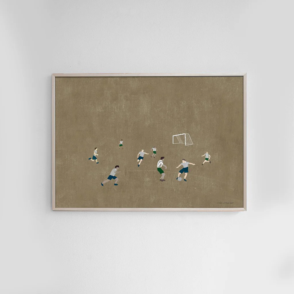 Fine Little Day Soccer Print 40x50cm - Image 4