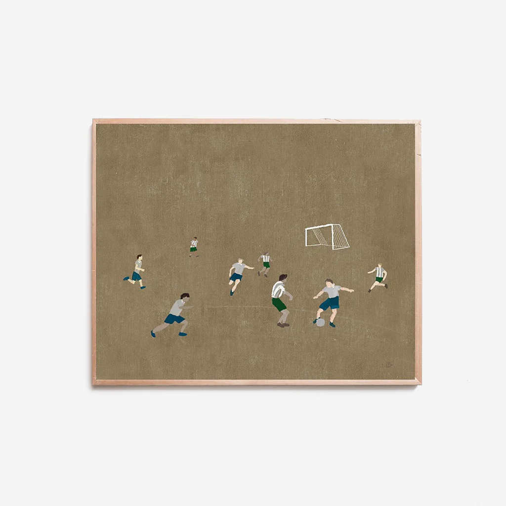 Fine Little Day Soccer Print 50x70cm - Image 6