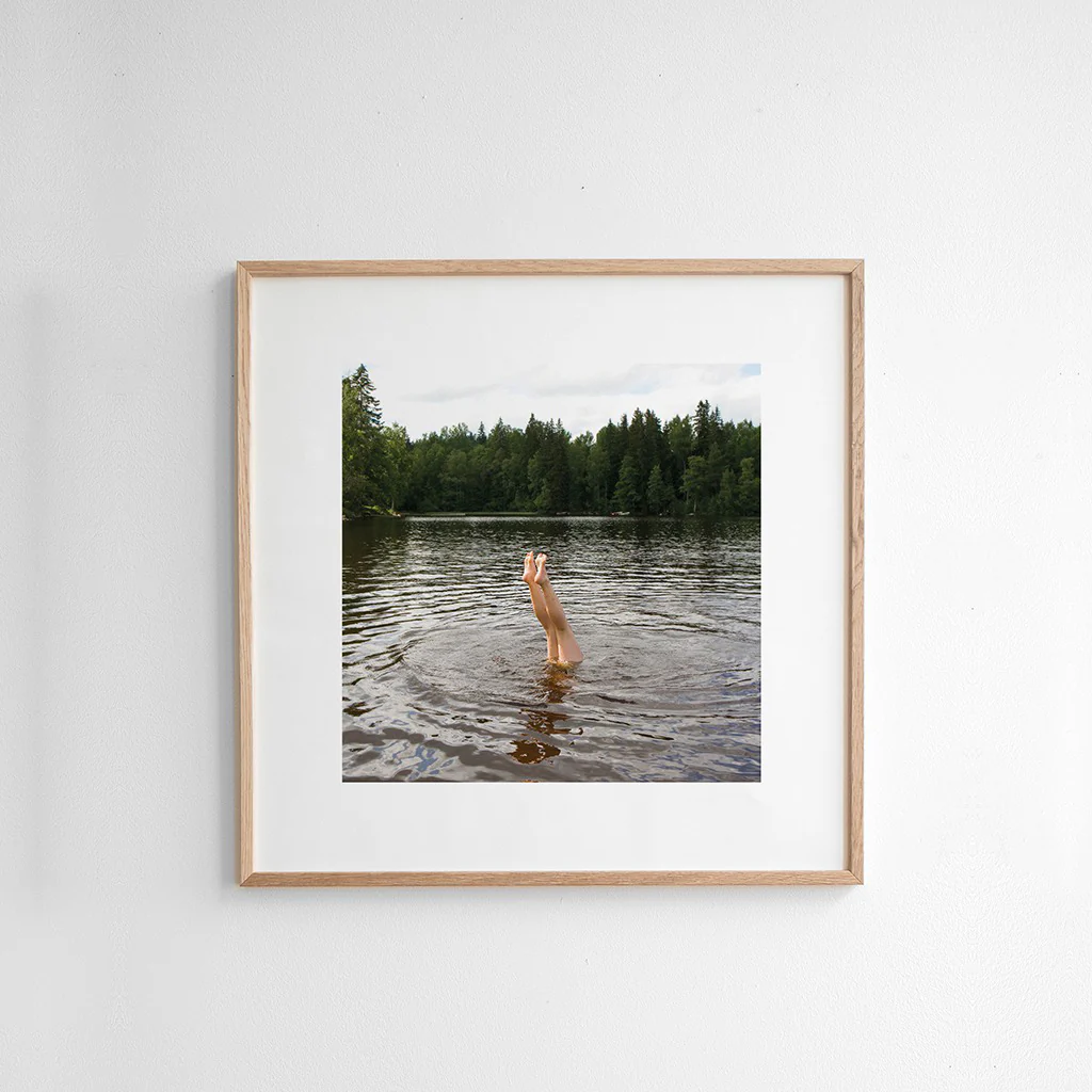 Fine Little Day Swim Print 70x70cm - Image 3