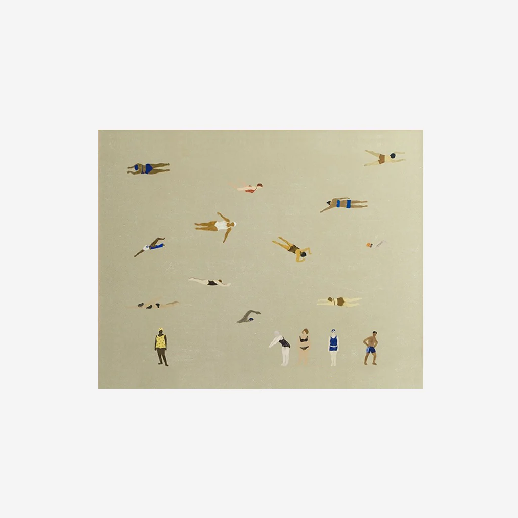 Fine Little Day Swimmers Print Sand 40x50cm - Image 6