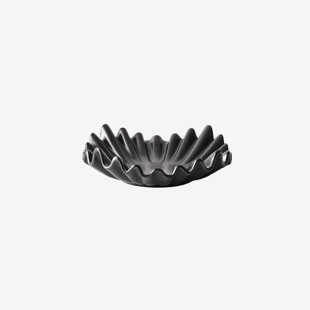 Floral Interiors Kaia Bowl Black
