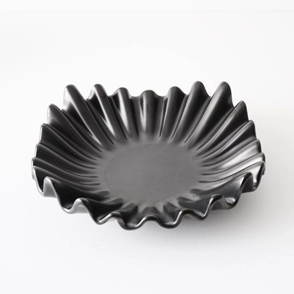 Floral Interiors Kaia Bowl Black - Image 2