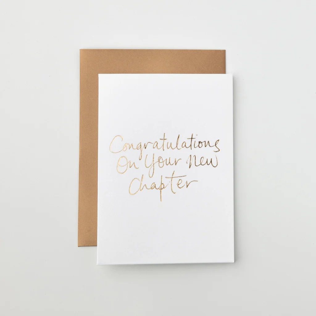 Gabrielle and Celine Card Congratulations On Your new Chapter - Image 2