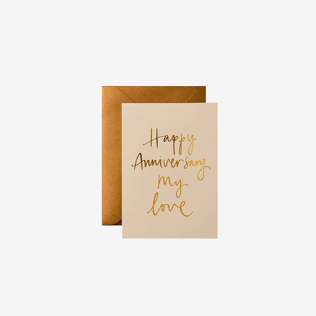 Gabrielle and Celine Card Happy Anniversary My Love