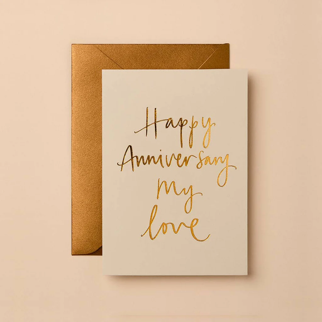 Gabrielle and Celine Card Happy Anniversary My Love - Image 2