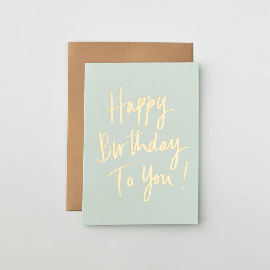Gabrielle and Celine Card Happy Birthday To You Mint - Image 2