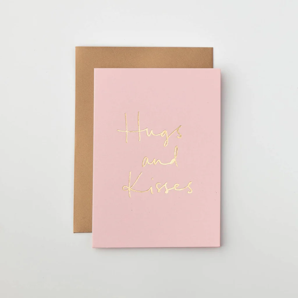 Gabrielle and Celine Card Hugs and Kisses - Image 2