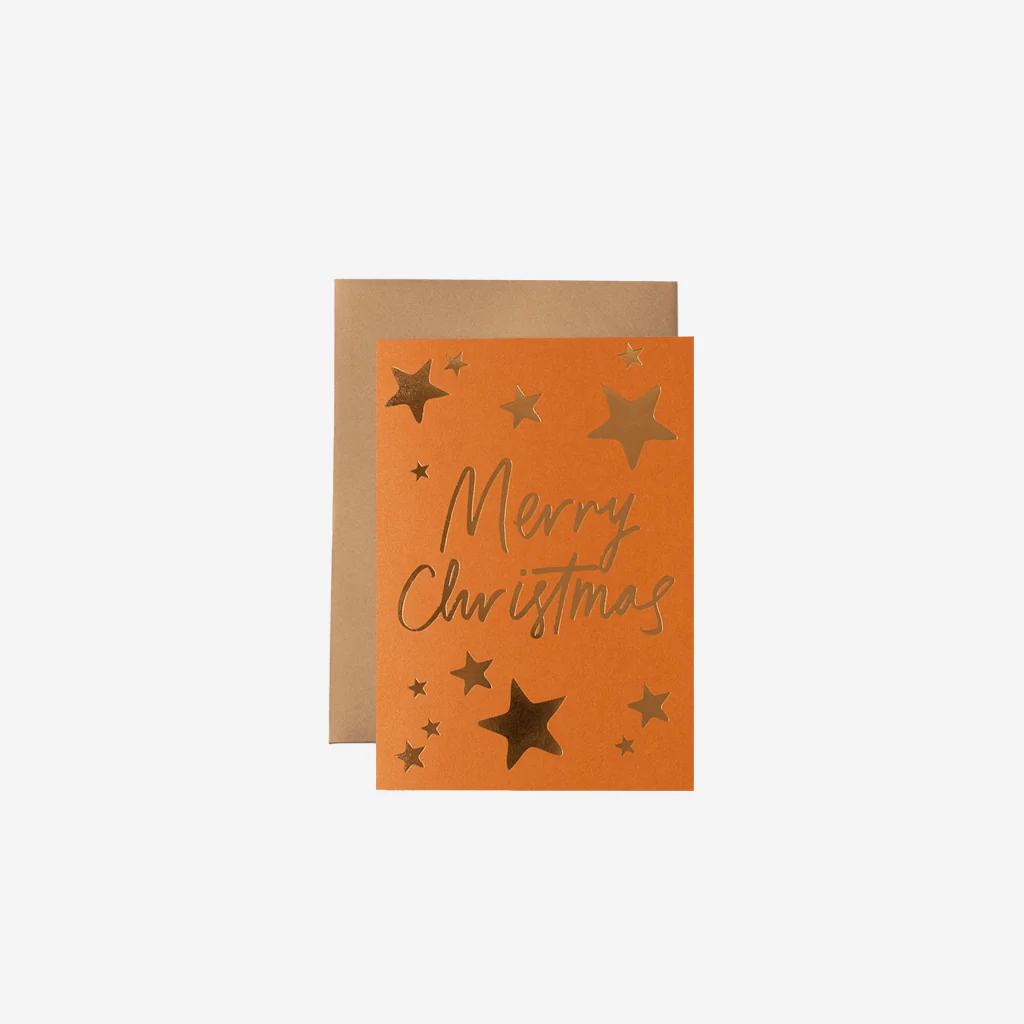 Gabrielle and Celine Card Merry Christmas