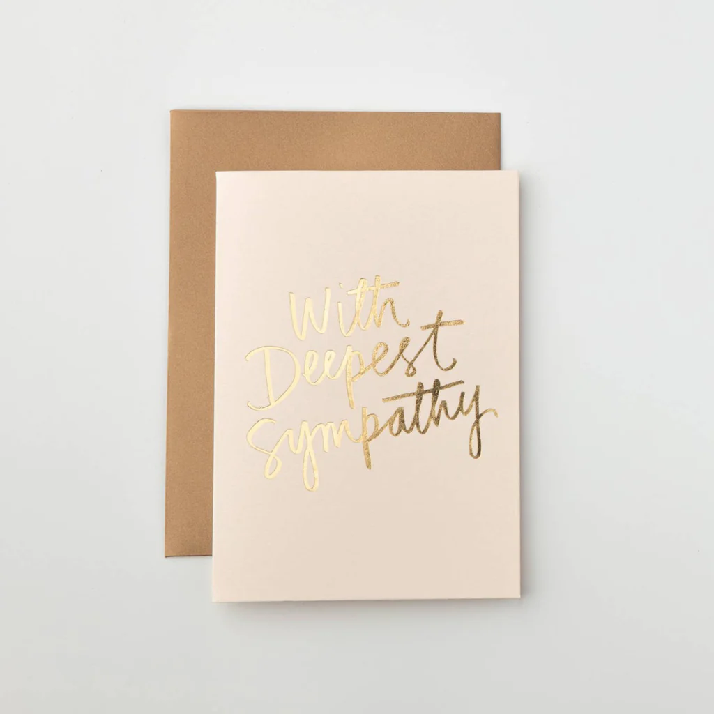 Gabrielle and Celine Card With Deepest Sympathy - Image 2