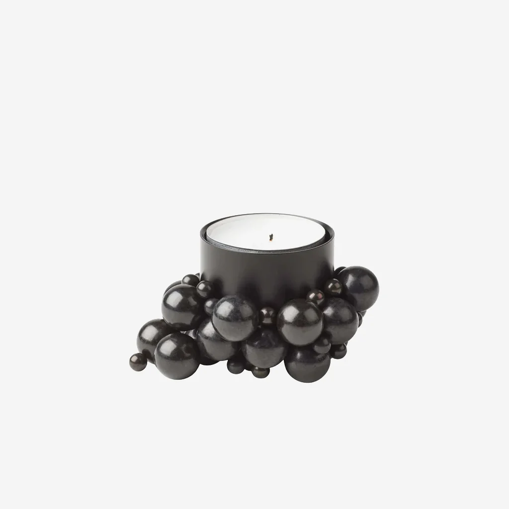 Gejst Molecule Tealight Holder 1 Black - Image 3