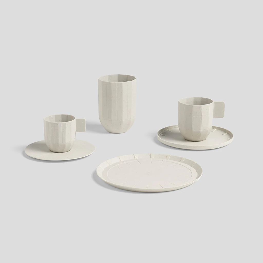 Hay Paper Porcelain Saucer Plate - Image 2
