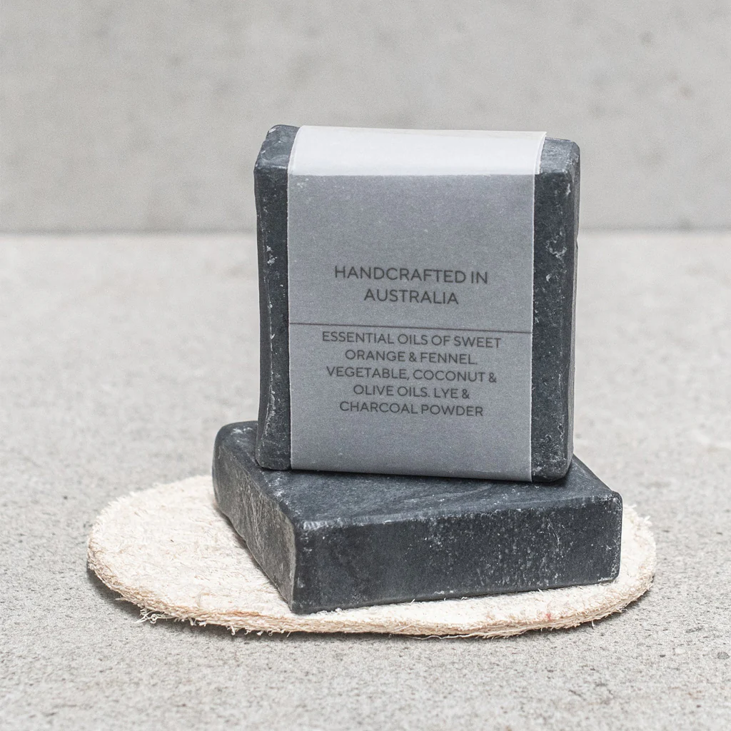 Heaven In Earth Handmade Soap Charcoal - Image 2