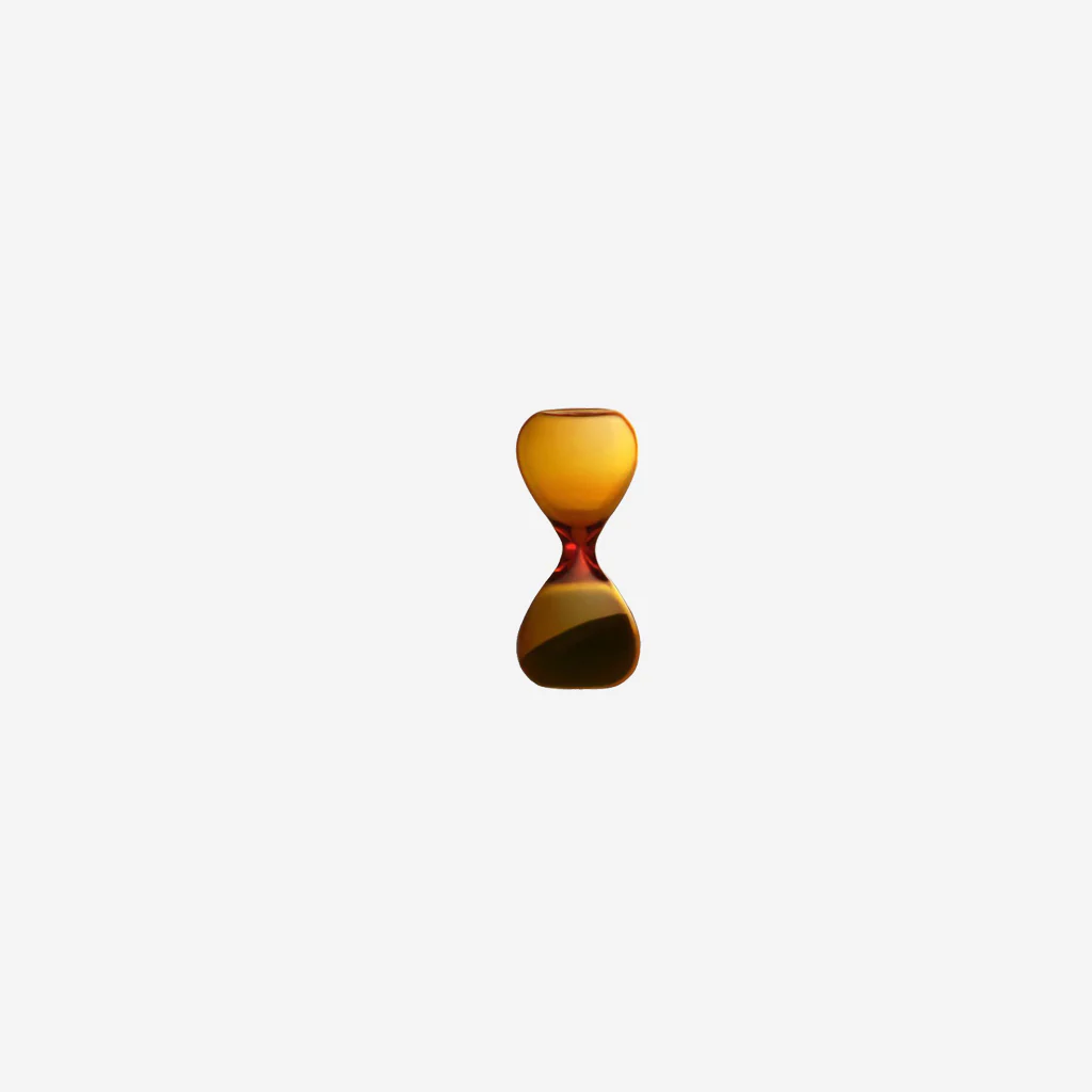 Hightide Hourglass Amber Small