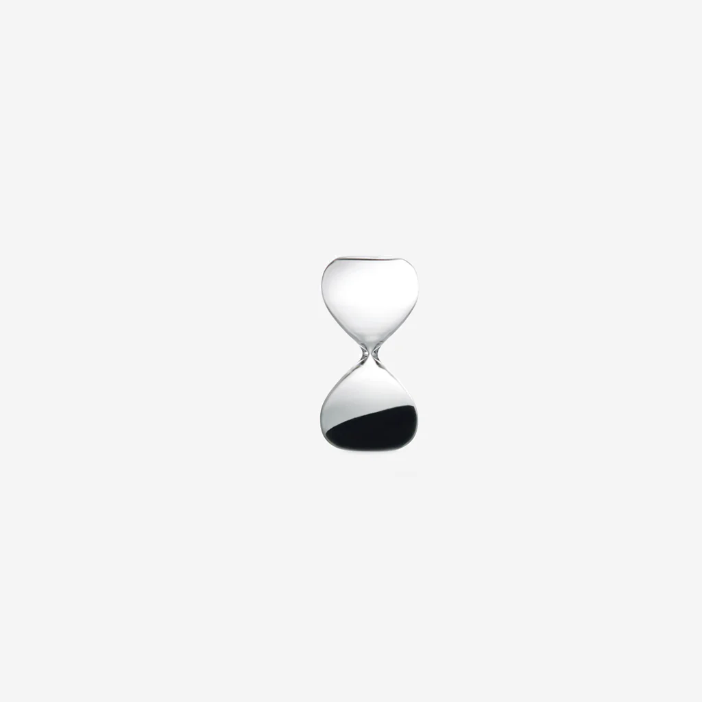 Hightide Hourglass Clear Black Medium