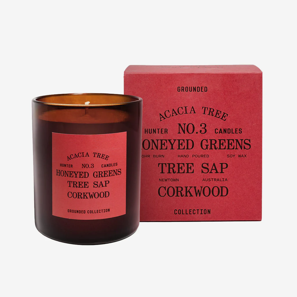 Hunter Candles Acacia Tree / Tree Sap Corkwood Candle - Image 3