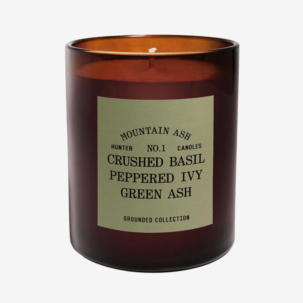 Hunter Candles Mountain Ash / Basil Ivy Ash Candle - Image 4