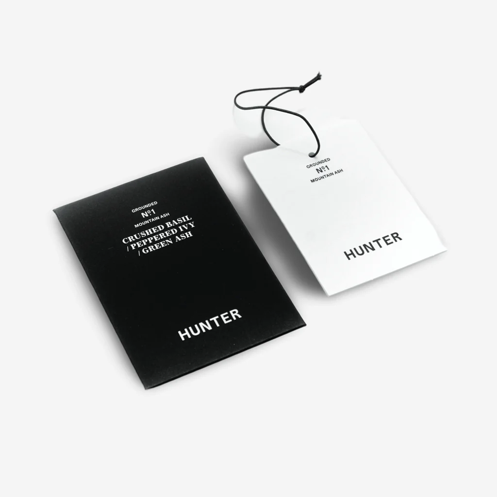 Hunter Candles Mountain Ash / Basil Ivy Ash Scent Card - Image 4