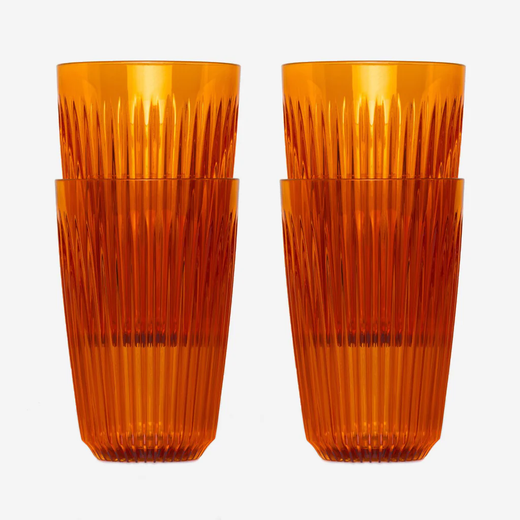 Huskee Renew Cup Amber 12oz 350ml 4-Pack - Image 3