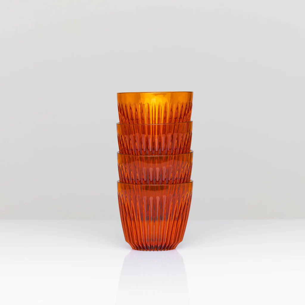 Huskee Renew Cup Amber 6oz 175ml 4-Pack - Image 2