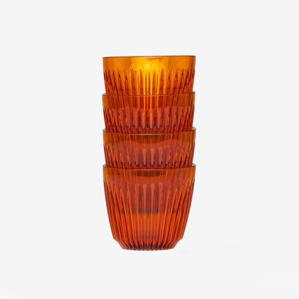 Huskee Renew Cup Amber 6oz 175ml 4-Pack - Image 5